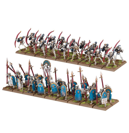 The Old World Tomb Kings of Khemri: Skeleton Warriors / Archers