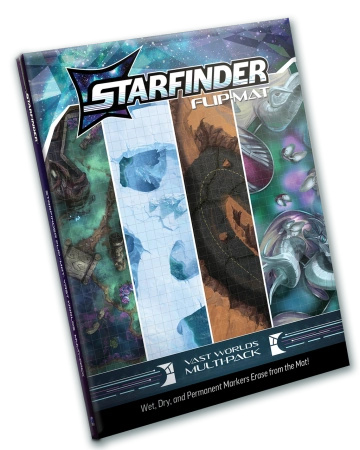 [PRZEDSPRZEDAŻ] Starfinder Flip-Mat: Vast Worlds Multi-Pack