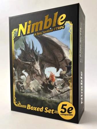 Nimble: A Fast Tactical TTRPG Boxed Set