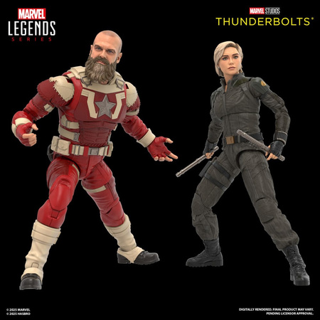 Thunderbolts Marvel Legends 2-Pack Yelena Belova & Red Guardian