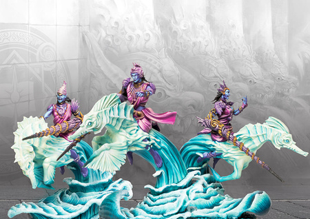 Conquest: Sorcerer Kings Marid Lancers (Dual Kit)