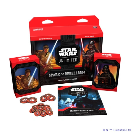 Star Wars Unlimited Spark of the Rebelion: Two-Player Starter