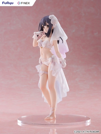 [PRZEDSPRZEDAŻ] Fate/kaleid liner Prisma Illya: Licht - The Nameless Girl F:NEX PVC Figure 1/7 Miyu Edelfelt Wedding Swimsuit Ver. 21 cm