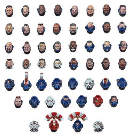 Space Marines: Heads