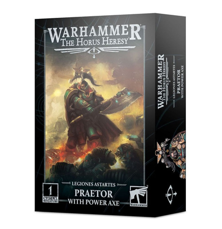 Warhammer The Horus Heresy: Legiones Astartes Legion Praetor with Power Axe