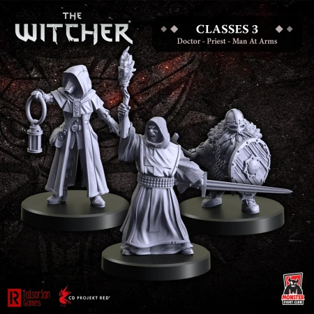The Witcher Classes 3: Doctor, Priest, Man-at-Arms