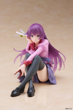 Monogatari PVC Statue Desktop Cute Figure Hitagi Senjougahara
