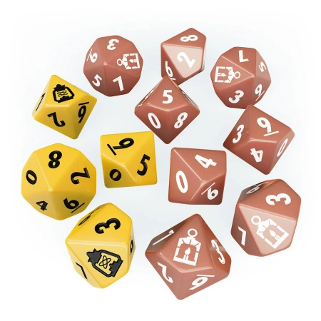 [PRZEDSPRZEDAŻ] Fallout Factions Dice Set: The Railroad
