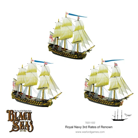 Black Seas: French Navy 3rd Rates of Renown