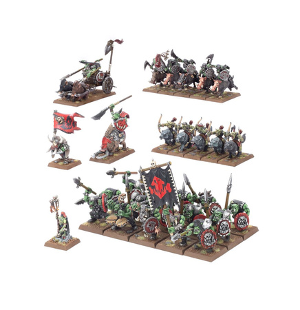 The Old World Orc and Goblin Tribes: Battle March Army