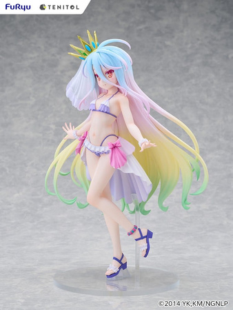 [PRZEDSPRZEDAŻ] No Game No Life Tenitol Tall PVC Figure Shiro swimwear dress Ver. 29 cm