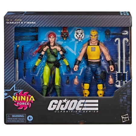 G.I. Joe Classified Series #212, Ninja Force Scarlett and T'Jbang