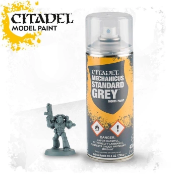 Citadel Colour Spray: Mechanicus Standard Grey