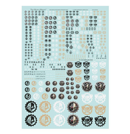 Warhammer The Horus Heresy: Mechanicum Mechanicum Taghmata Transfer Sheet