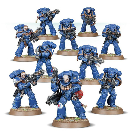 Space Marines: Intercessor Squad starszy zestaw