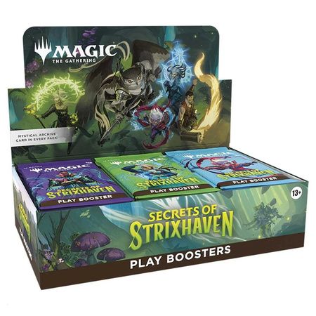 Magic The Gathering: Secrets of Strixhaven Play Booster Display