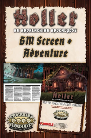 Holler: An Appalachian Apocalypse GM Screen & Adventure