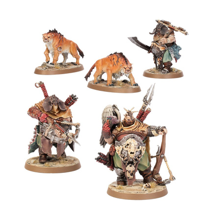 Age of Sigmar Ogor Mawtribes: Hunters with Sabrefangs