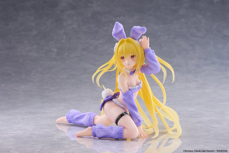 [PRZEDSPRZEDAŻ] To Love-Ru Darkness MOFLOCK PVC Figure Golden Darkness (Fluffy Bunny Ver.) 13 cm