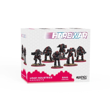 [PRZEDSPRZEDAŻ] Hardwar: Udar Industries Hardbots Miniatures Set