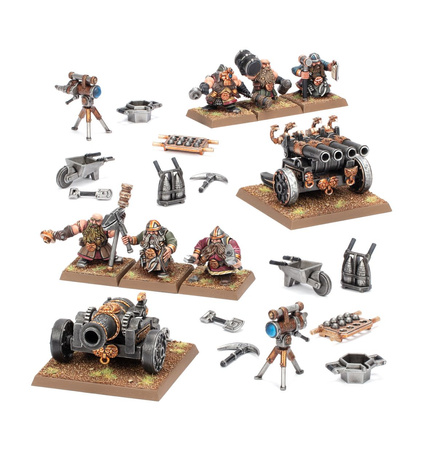 The Old World Dwarfen Mountain Holds: Dwarf Cannon & Organ Gun