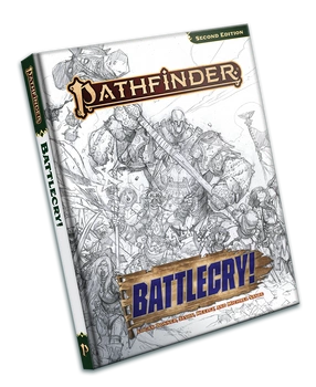 Pathfinder Battlecry! Sketch Cover