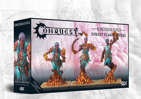 Conquest: Sorcerer Kings Efreet Flamecasters (Dual kit)