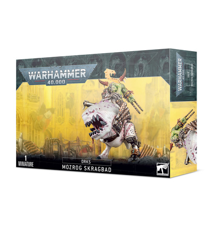 Warhammer 40.000 Orks: Mozrog Skragbad / Beastboss on Squigosaur
