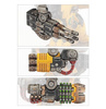 Warhammer The Horus Heresy: Legiones Astartes Leviathan Siege Dreadnought Ranged Weapons Frame