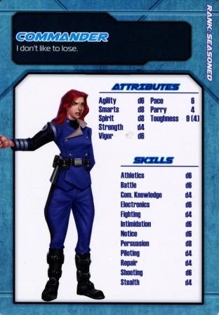 Savage Worlds Science Fiction Companion: Archetypes Set 1