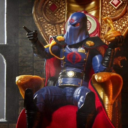 [PRZEDSPRZEDAŻ] G.I. Joe Classified Series #221, Cobra Commander in dress uniform & throne
