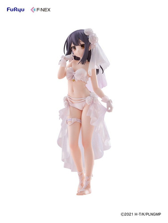 [PRZEDSPRZEDAŻ] Fate/kaleid liner Prisma Illya: Licht - The Nameless Girl F:NEX PVC Figure 1/7 Miyu Edelfelt Wedding Swimsuit Ver. 21 cm