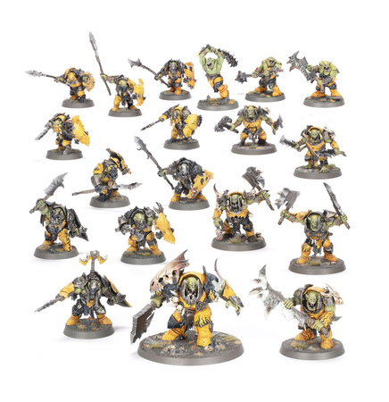 Age of Sigmar: Spearhead Orruk Warclans Ironjawz Bigmob