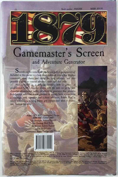 1879 RPG - Gamemaster's Screen
