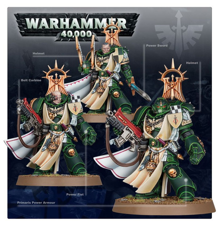 Warhammer 40.000 Dark Angels: Master Lazarus / Primaris Captain
