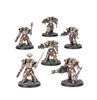 The Horus Heresy Legiones Astartes: Cataphractii Terminators with Volkite Chargers and Power Mauls