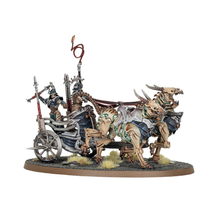 Age of Sigmar Ossiarch Bonereapers: Liege-Kavalos on War Chariot