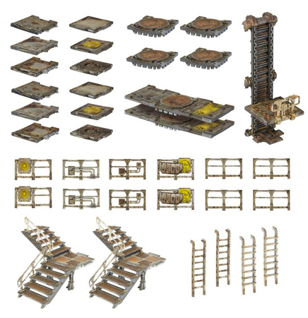 Necromunda Zone Mortalis: Platforms and Stairs
